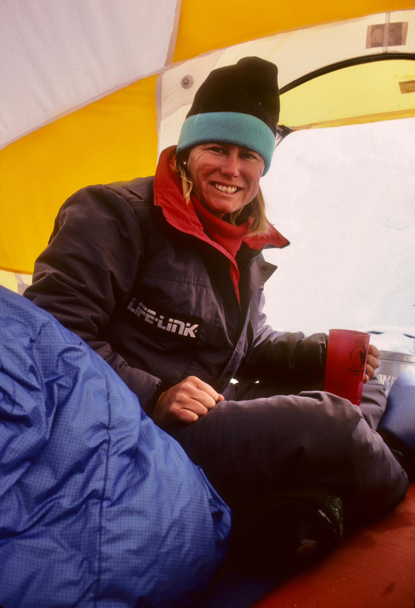 Me in tent
